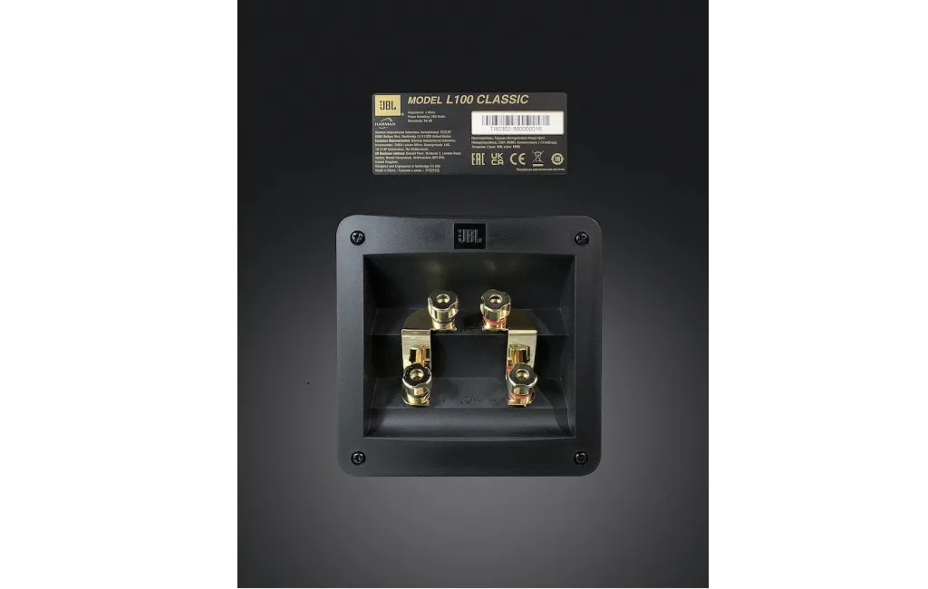 Полочна акустика JBL L100 Classic Black Edition (JBLL100CLASSICBG)