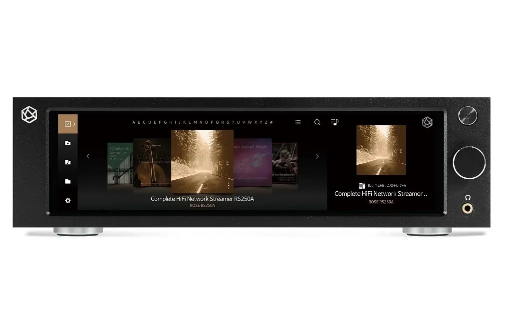 Мережевий плеєр HIFI Rose RS250A Black