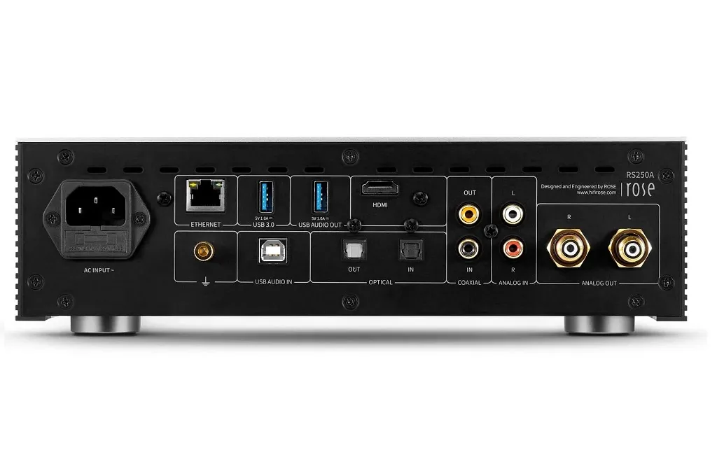 Мережевий плеєр HIFI Rose RS250A Black