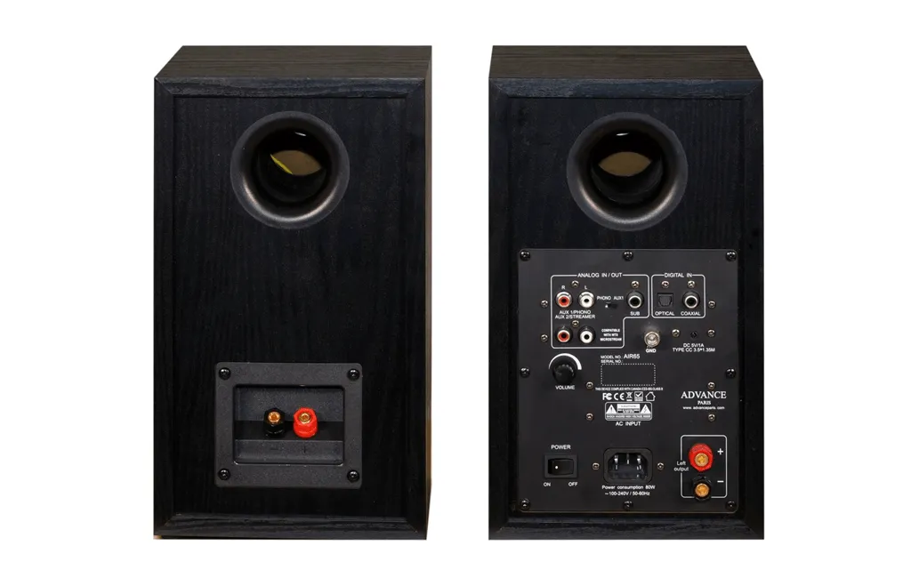 Активна полична акустика Advance Paris AIR65 Black
