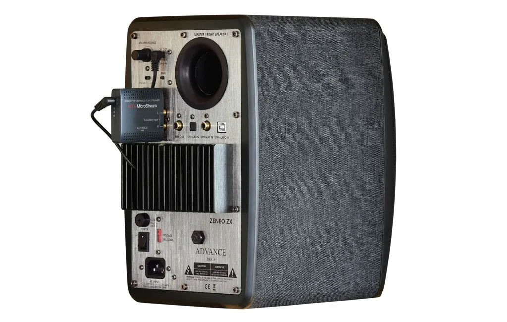Активна полична акустика Advance Paris Zeneo ZX Connect Black