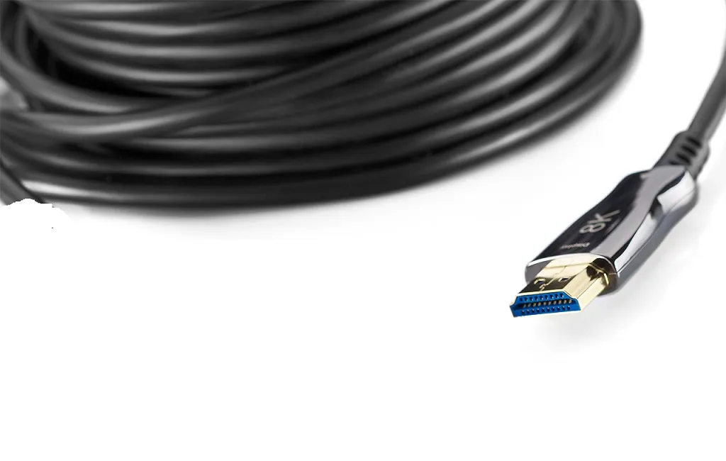 HDMI кабелі TTAF HDMI 2.1 48 Gbps AOC Cable 24K Gold 10m