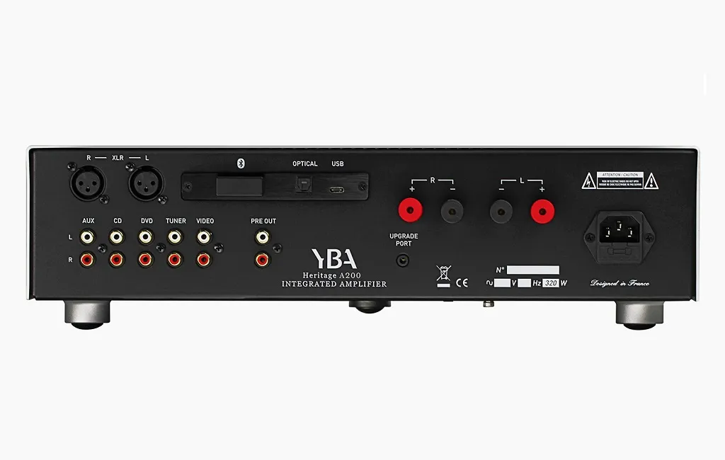 Стерео підсилювачі YBA Heritage A200 Silver