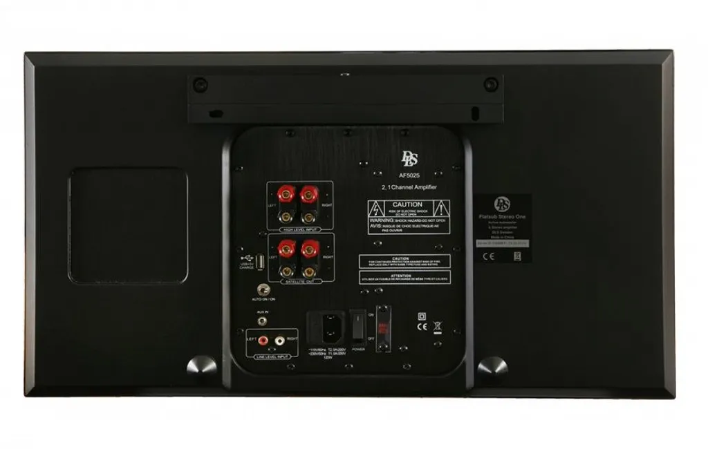 Настенные Сабвуферы DLS Flatsub Stereo-One black piano