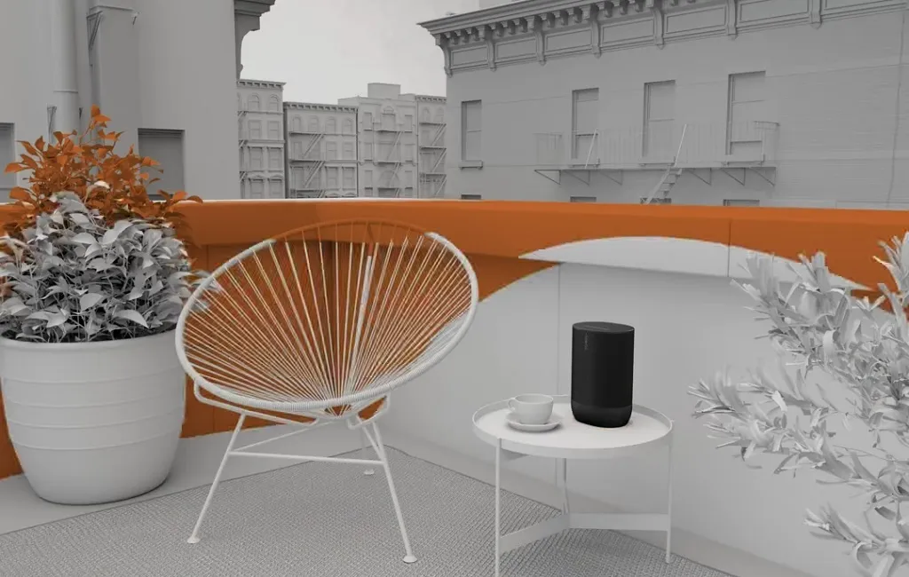 Портативная акустика Sonos Move 2 black