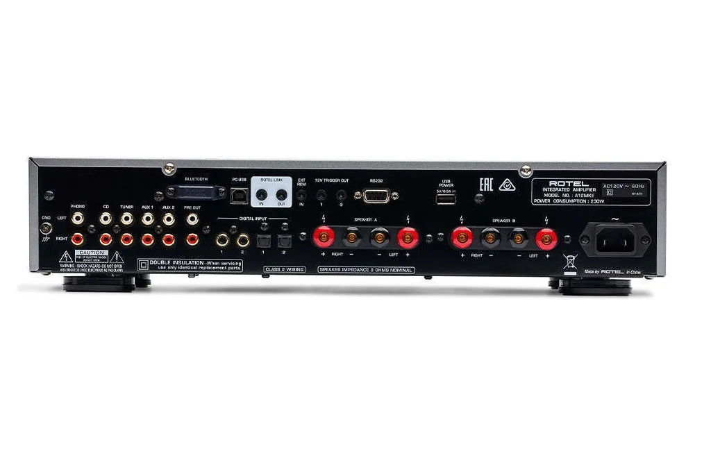 Стерео усилители Rotel  A12 MKII Black