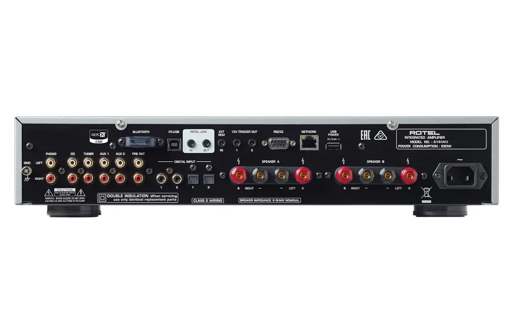 Стерео підсилювачі Rotel A14 MKII Black