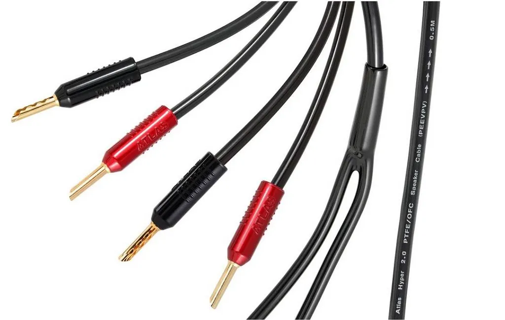 Акустичні кабелі Atlas Hyper Achromatic 2.0 3 m с бананами Z plug