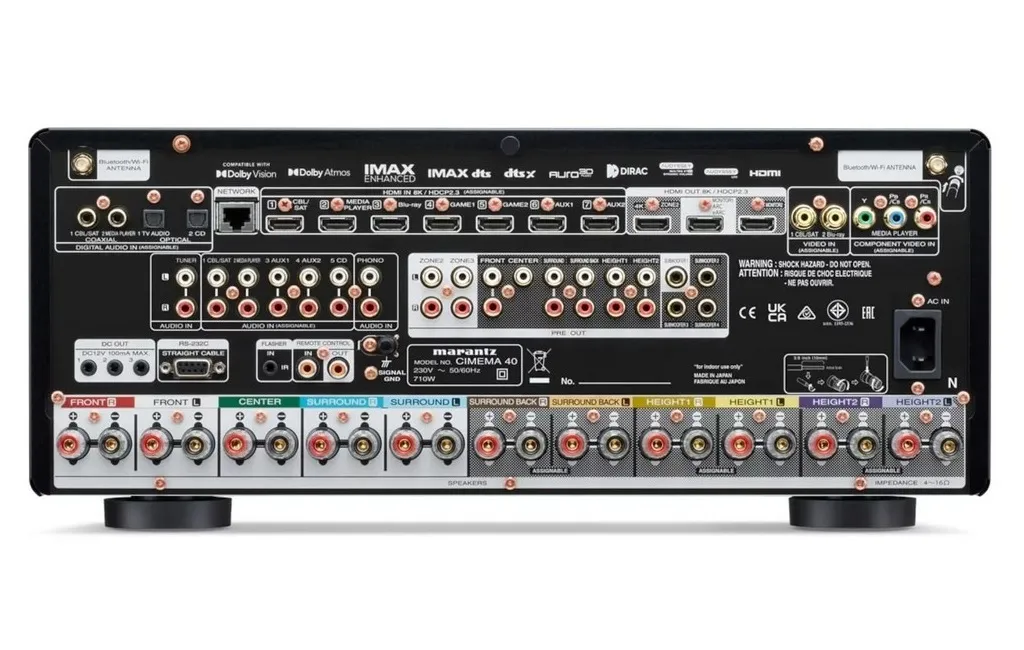 AV Ресівери Marantz CINEMA 40 Silver Gold