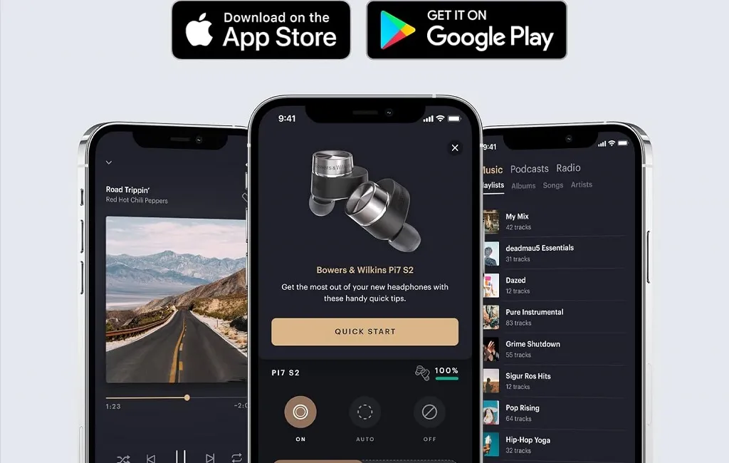 Наушники беспроводные (Bluetooth) Bowers & Wilkins Pi 7 S2 Satin Black