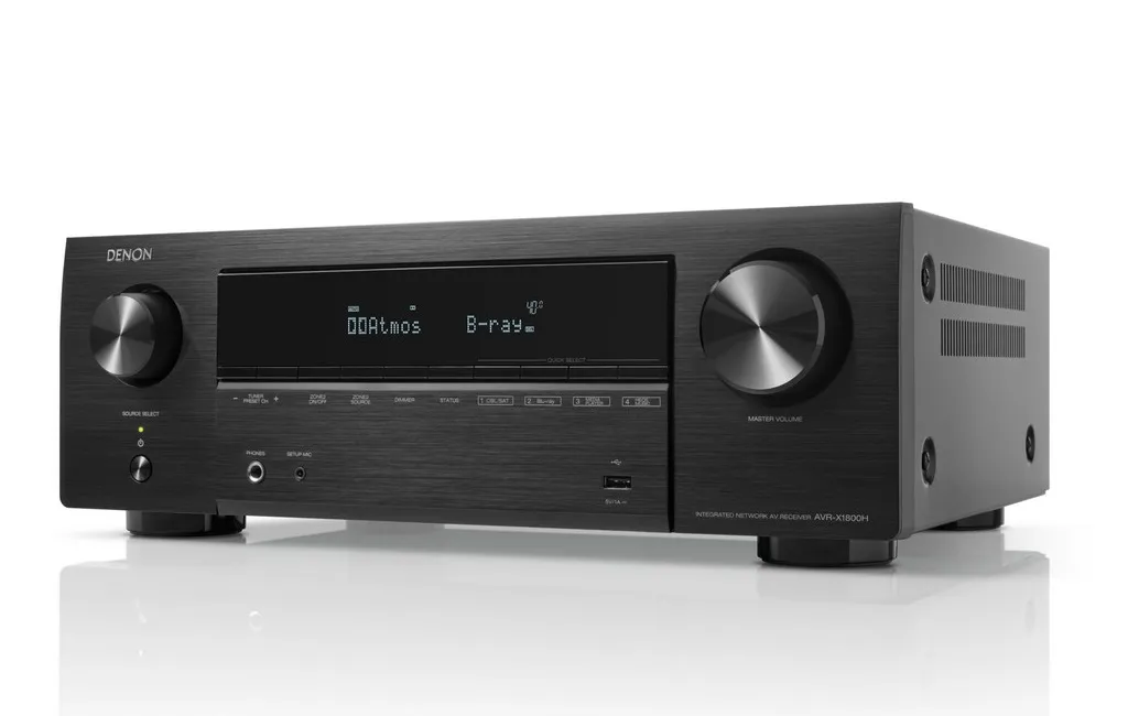 AV Ресівери Denon AVR-X1800H (7.2 сh) Black