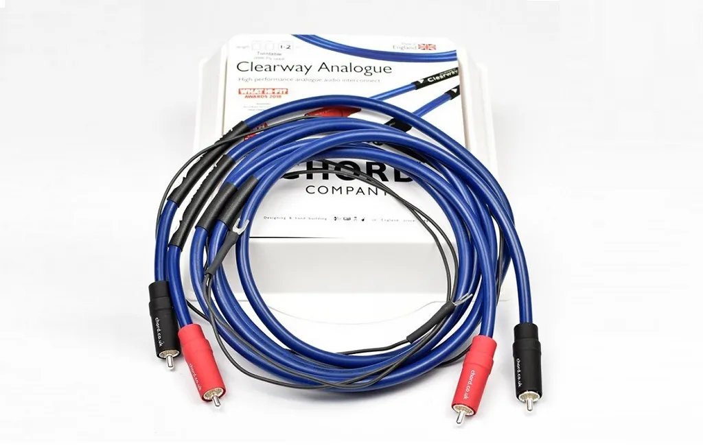 Phono кабели CHORD ClearwayX 2RCA to 2RCA Turntable (with fly lead) 1.2m