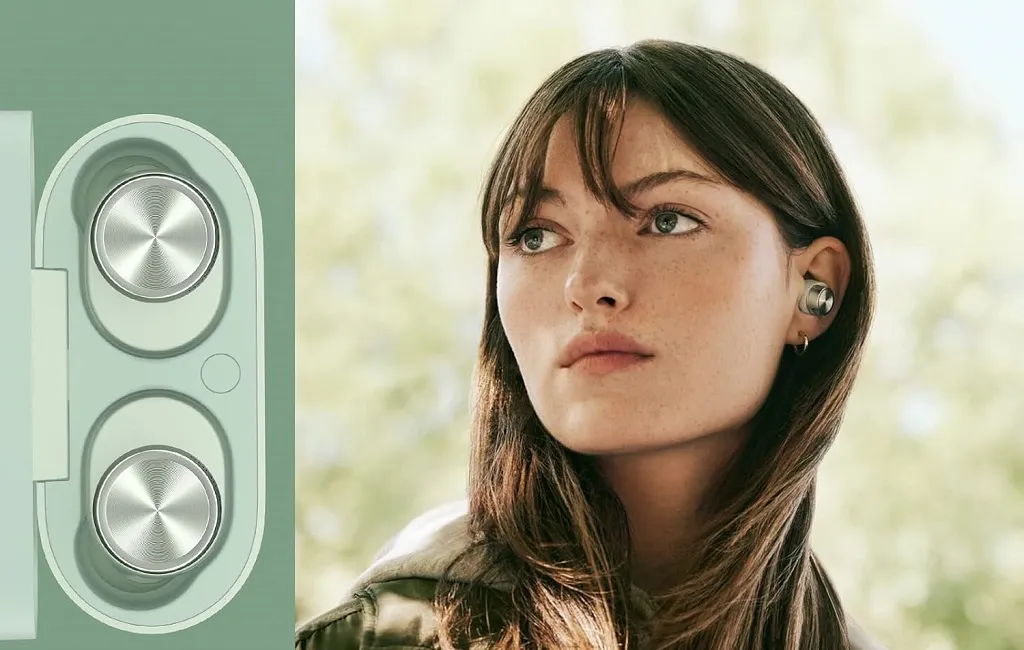 Бездротові навушники (Bluetooth) Bowers & Wilkins Pi 5 S2 Sage Green