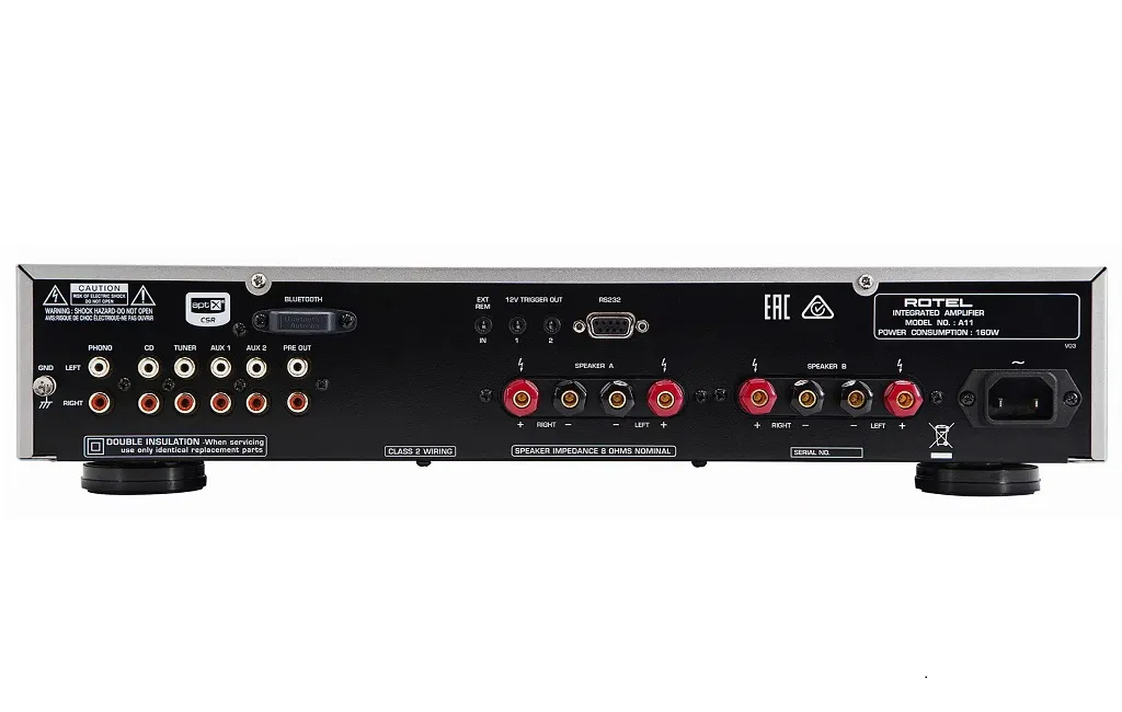 Стерео підсилювачі Rotel  A11 Tribute Silver