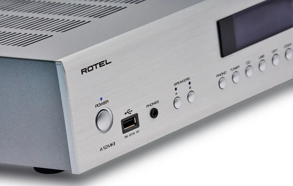 Стерео підсилювачі Rotel A12 MKII Silver