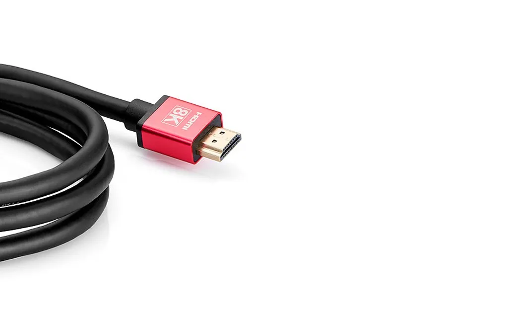 HDMI кабелі TTAF HDMI 2.1 Cable Red 24K Gold 5m