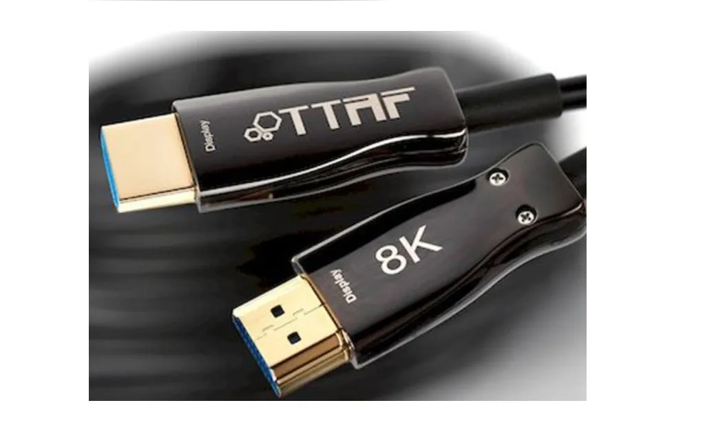 HDMI кабели TTAF HDMI 2.1 48 Gbps AOC Cable 24K Gold 5m