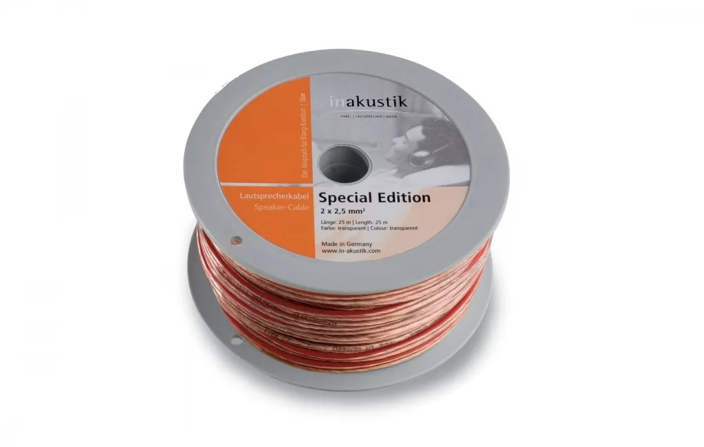 Акустичні кабелі Inakustik Star Special Edition 2 x 2,5 mm² trans 25m
