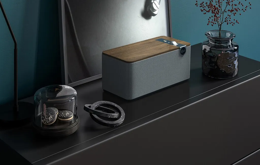 Бездротова аудіосистема Klipsch The Three Plus Walnut