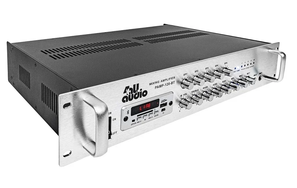 Трансляційні підсилювачі 4all Audio PAMP-120-5Zi-BT