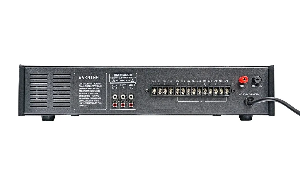 Трансляційні підсилювачі 4all Audio PAMP-120-5Zi-BT
