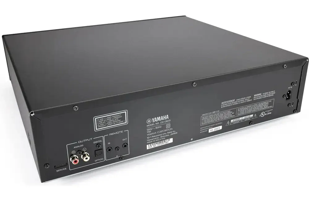 CD проигрыватели Yamaha CD-C603 Black