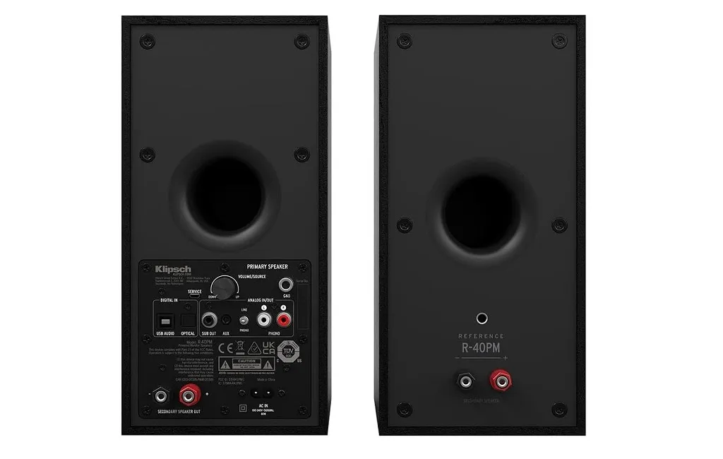 Активная полочная акустика Klipsch Reference R-40PM Black