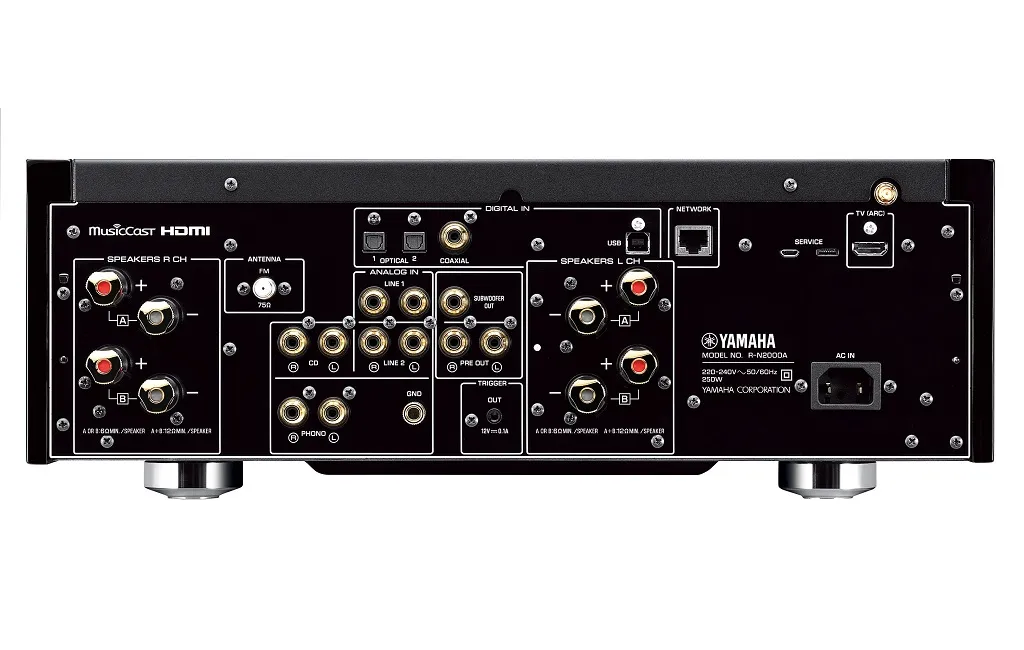 Стерео ресивер Yamaha R-N2000A Black