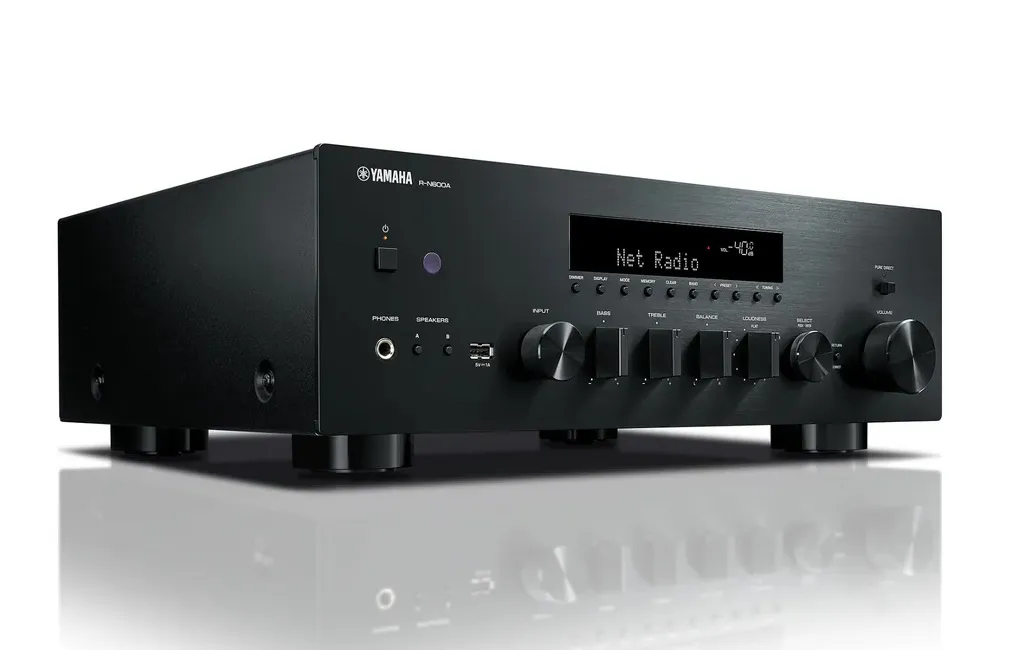 Стерео ресивер Yamaha R-N600A Black