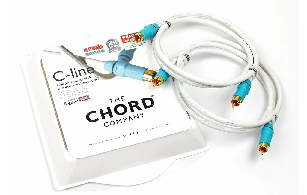 Міжблочні кабелі CHORD C-line 2RCA to 2RCA 0.5m