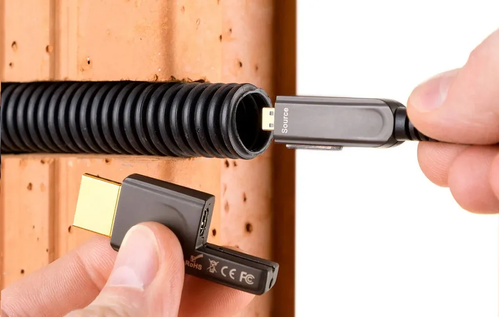 HDMI кабели Inakustik Exzellenz Profi HDMI2.0b optical fiber cable 24Gbps 15,0m