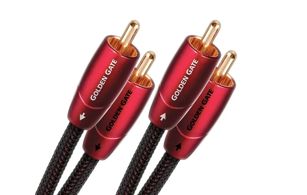 Межблочные кабели AUDIOQUEST 0.6m GOLDEN GATE RCA > RCA
