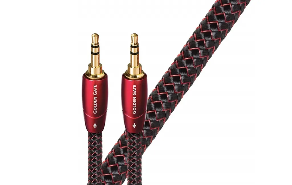 Міжблочні кабелі AUDIOQUEST 1.0m GOLDEN GATE 3.5mm > 3.5mm