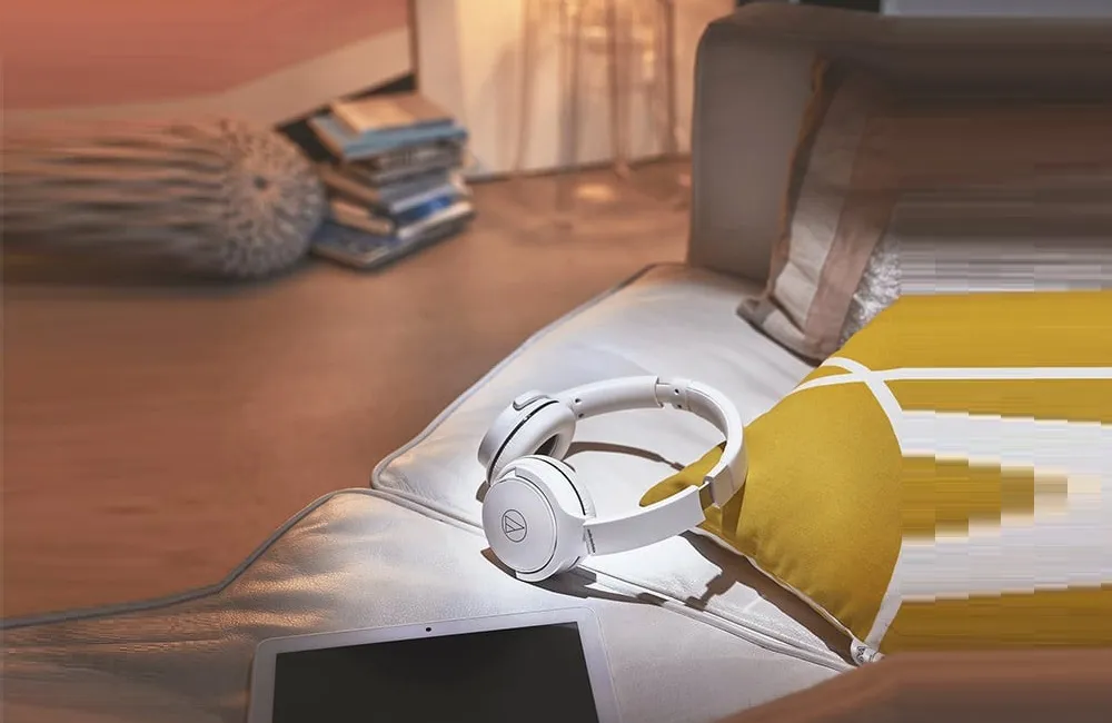 Наушники беспроводные (Bluetooth) Audio-Technica ATH-S220BT White