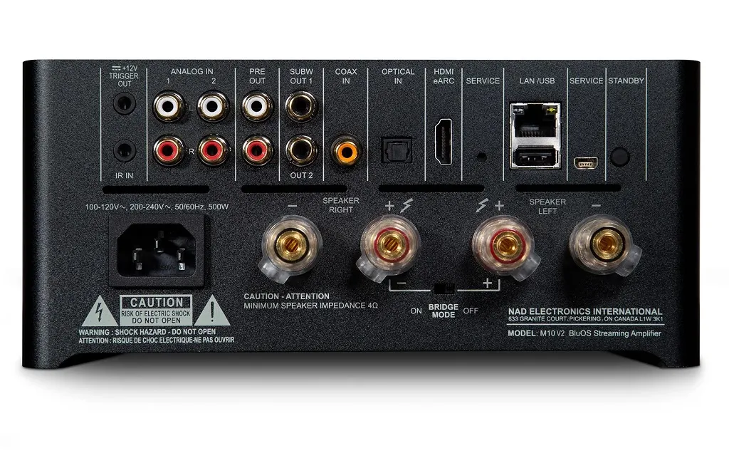 Сетевой плеер NAD M10 V2 BluOS Streaming Amplifier