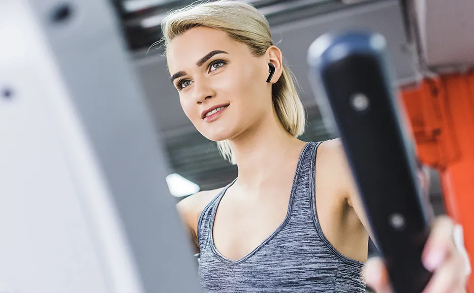 Наушники беспроводные (Bluetooth) Aiwa EBTW-888ANC/BK