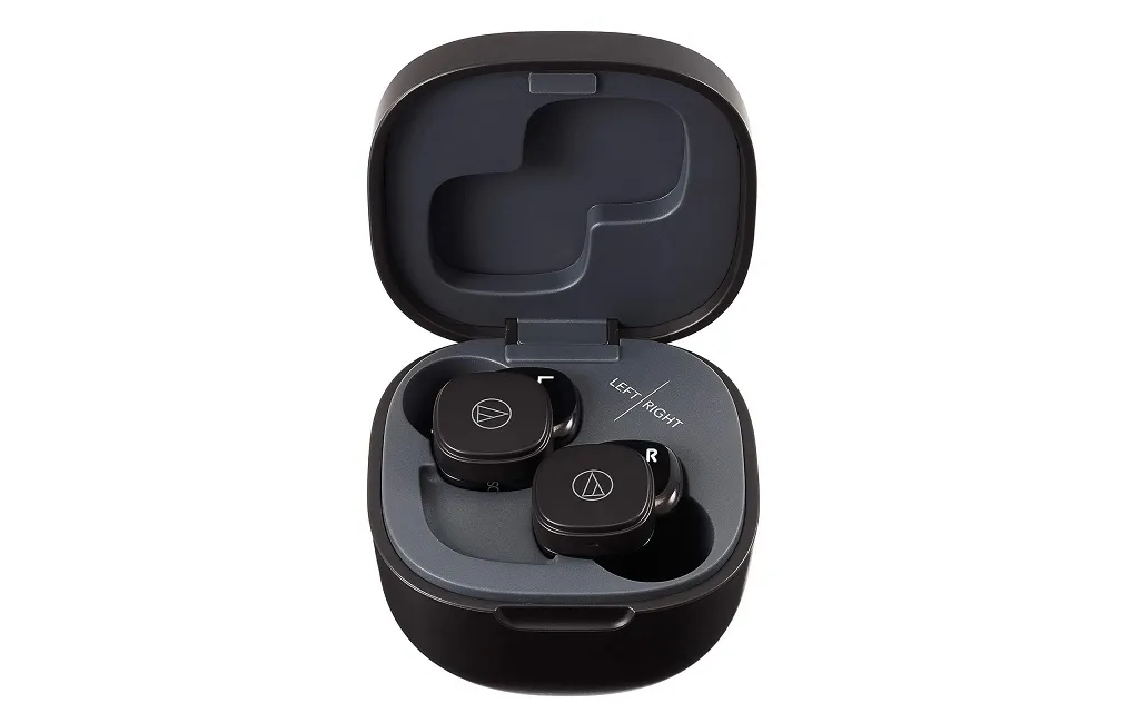 Наушники беспроводные (Bluetooth) Audio-Technica ATH-SQ1TW Black