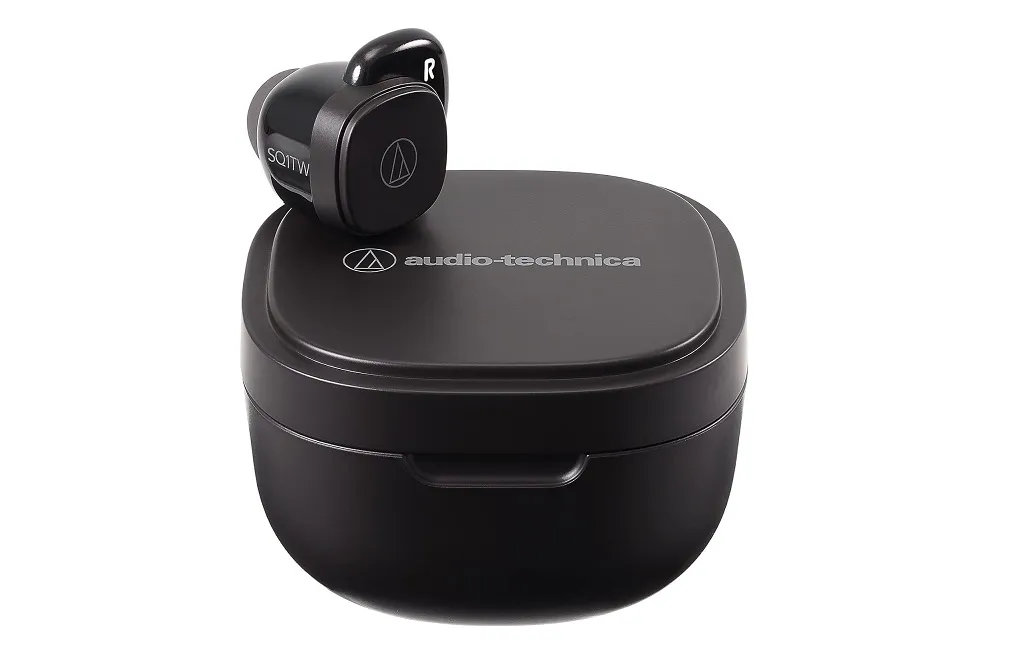 Наушники беспроводные (Bluetooth) Audio-Technica ATH-SQ1TW Black