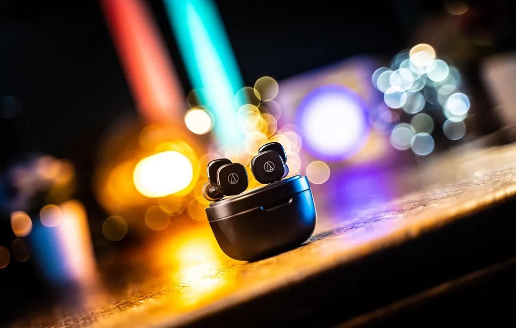 Наушники беспроводные (Bluetooth) Audio-Technica ATH-SQ1TW Black