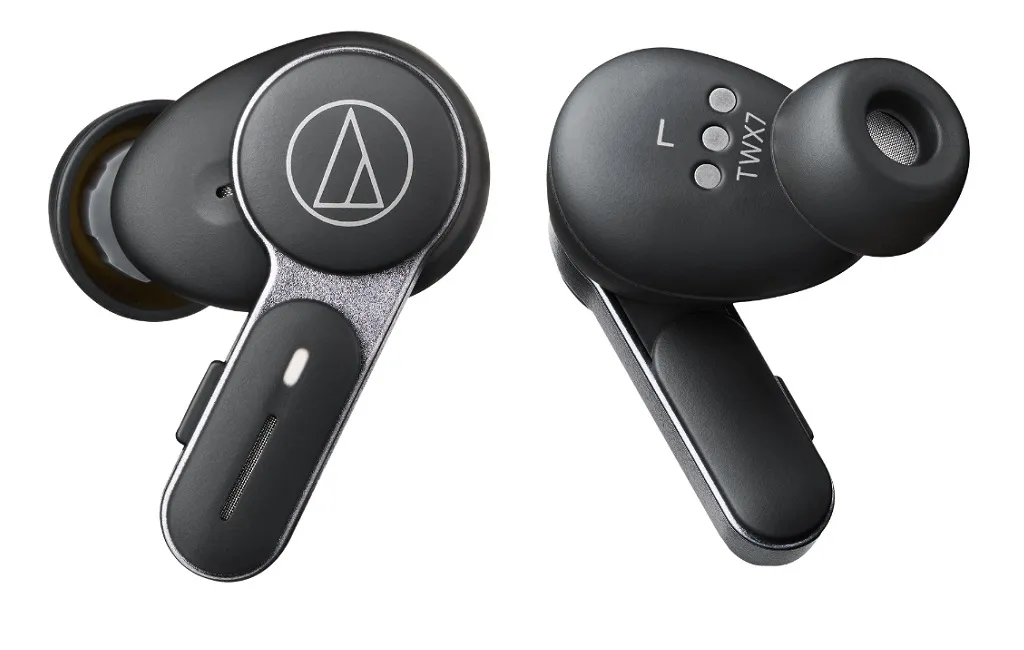 Наушники беспроводные (Bluetooth) Audio-Technica ATH-TWX7 Black