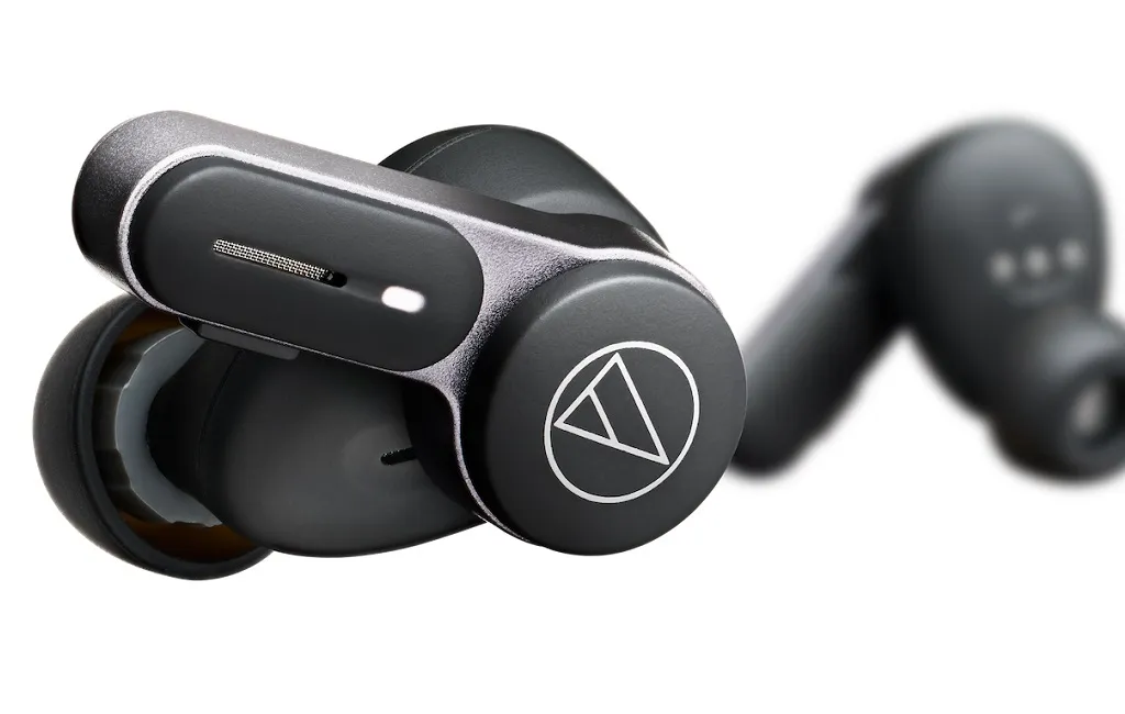 Наушники беспроводные (Bluetooth) Audio-Technica ATH-TWX7 Black