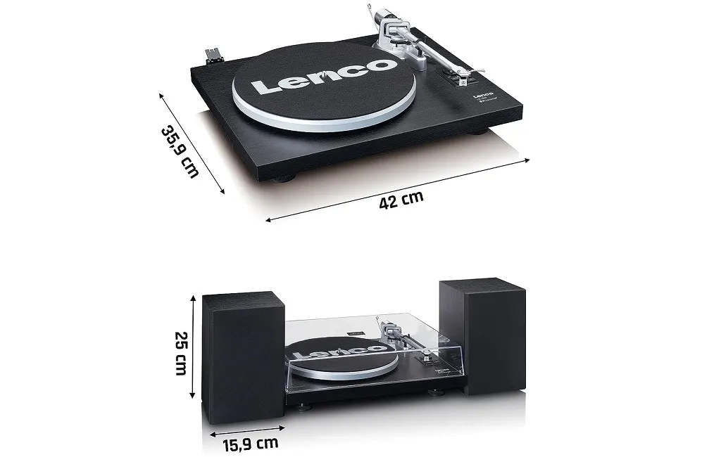 Проигрыватель винила Lenco LS-500BK