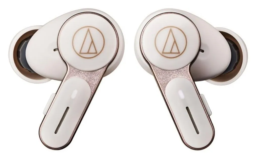 Наушники беспроводные (Bluetooth) Audio-Technica ATH-TWX7 White