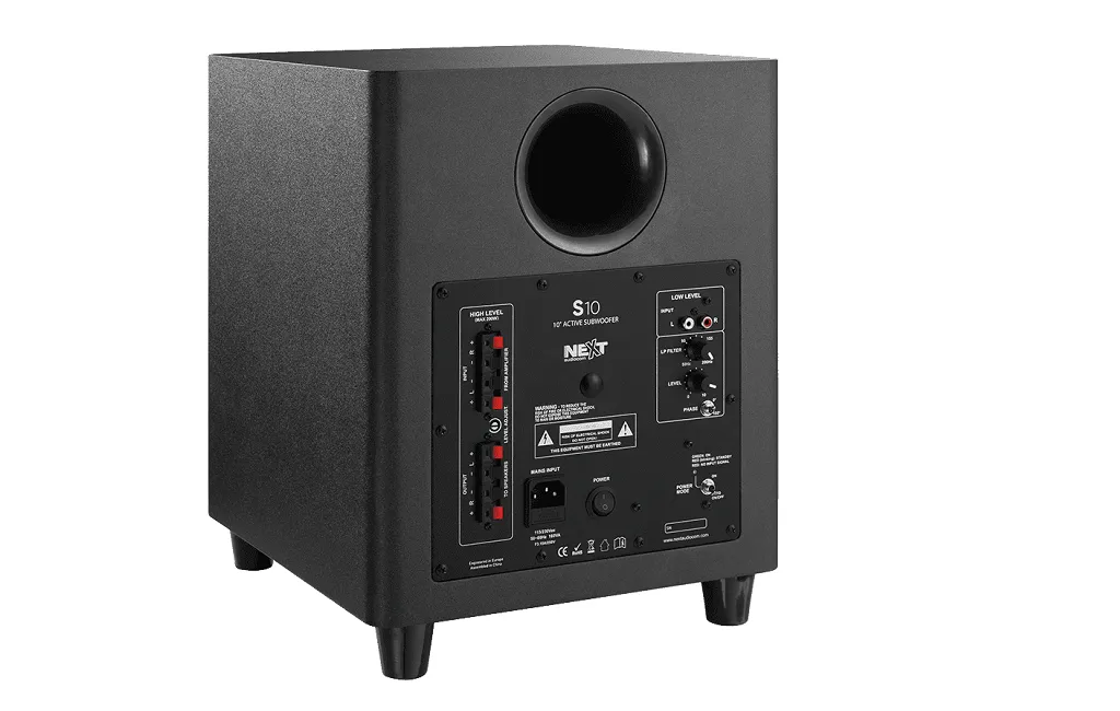 Сабвуфери NEXT Audiocom S10 10" Active Subwoofer Black