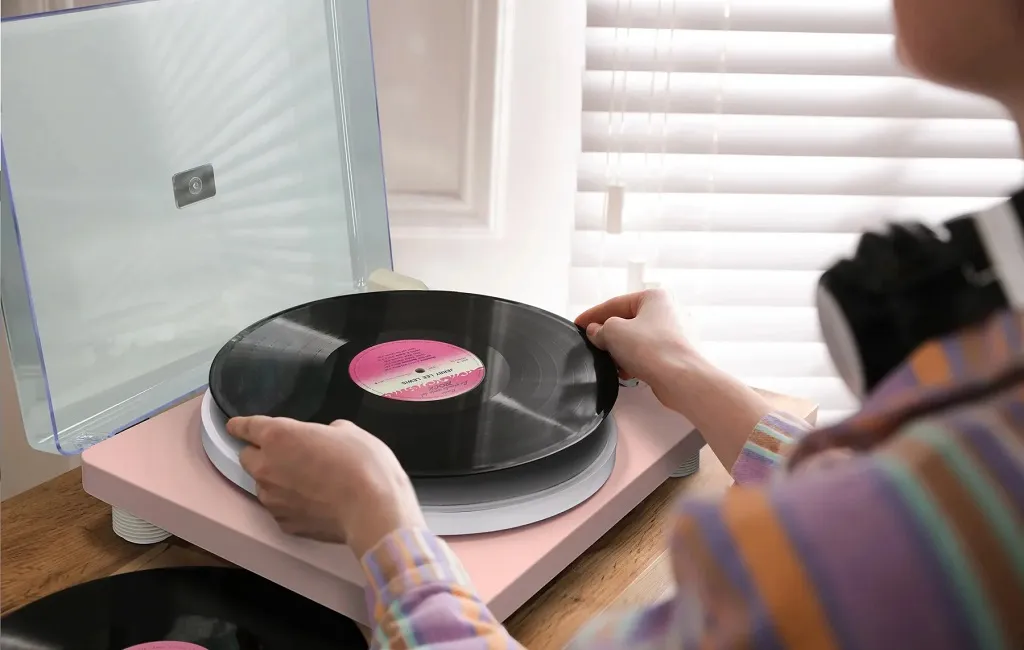 Проигрыватель винила Lenco LS-50PK