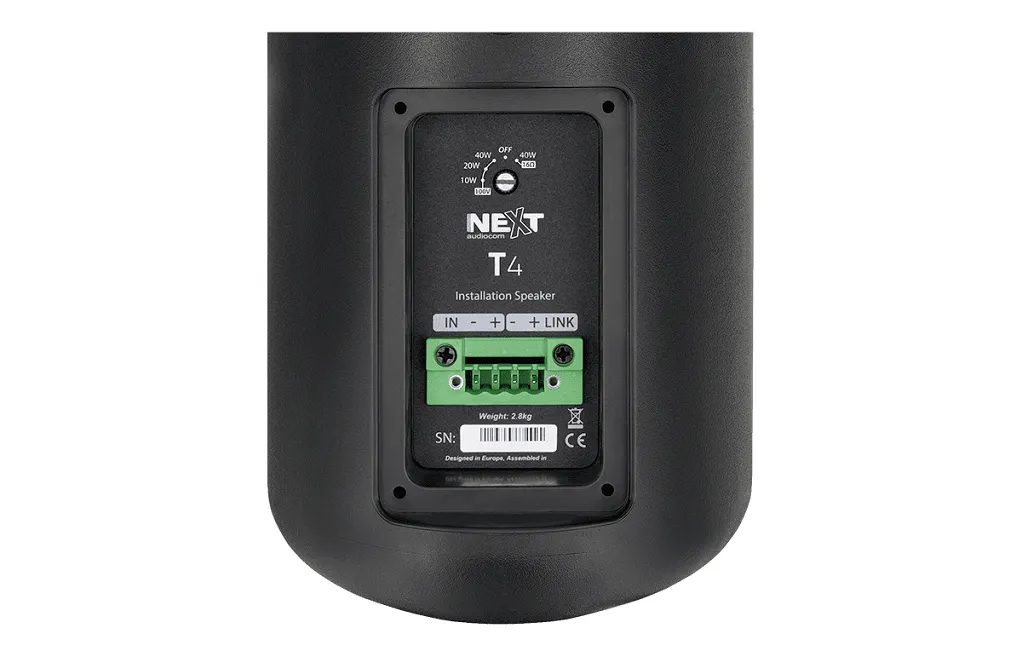 Всепогодная акустика NEXT Audiocom T4 Black