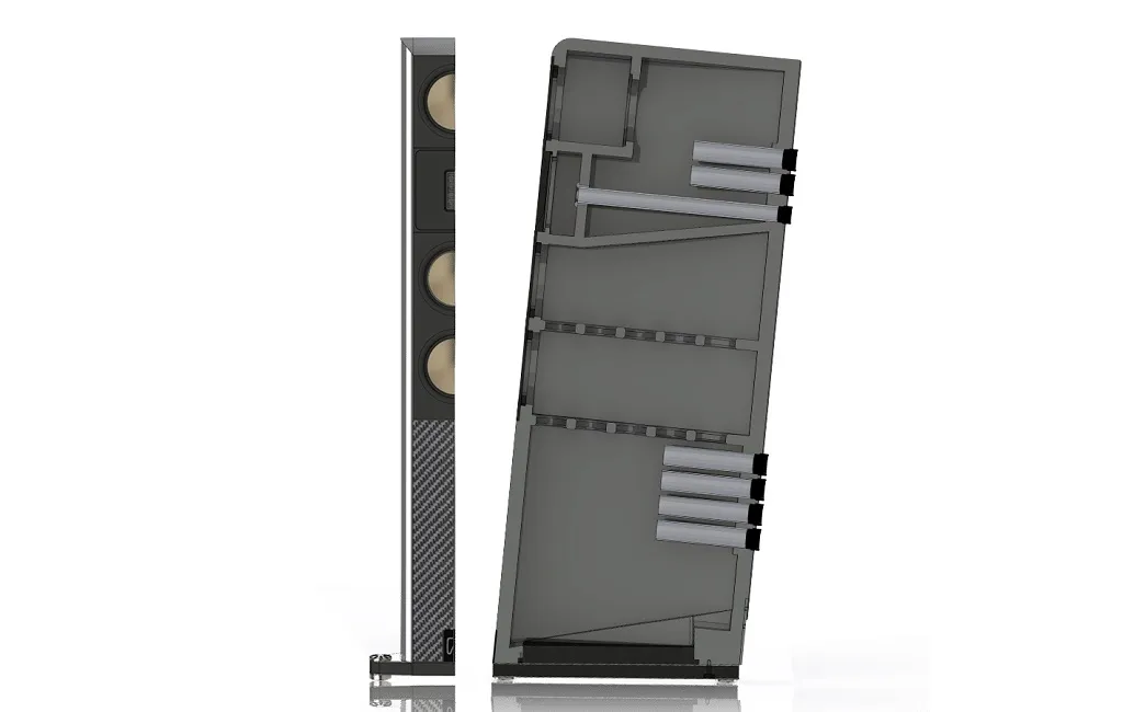 Напольная Акустика Borresen X2 White High Gloss