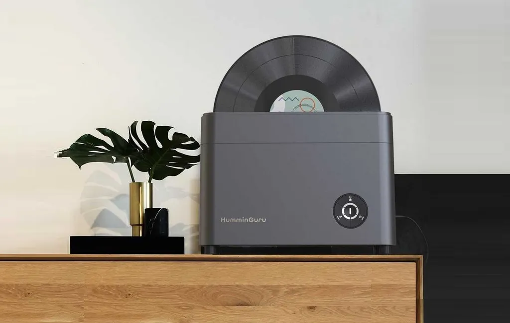 Мийки для вінілу HumminGuru Ultrasonic Vinyl Record Cleaner Dark Grey