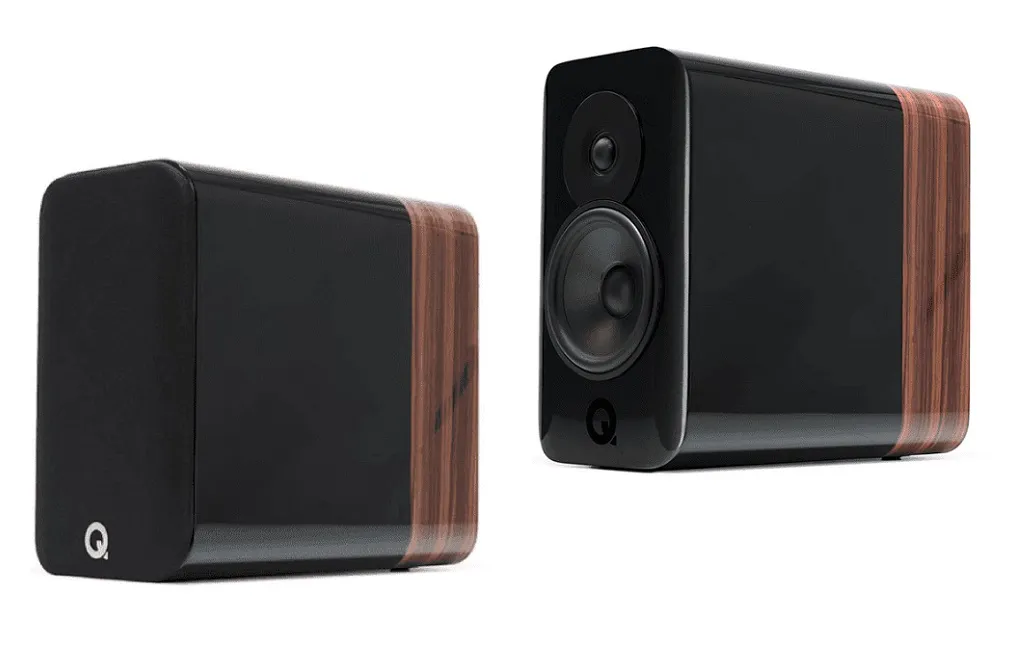 Полочна акустика Q Acoustics CONCEPT 300 BLACK & ROSEWOOD PAIR With Stands (QA2730)