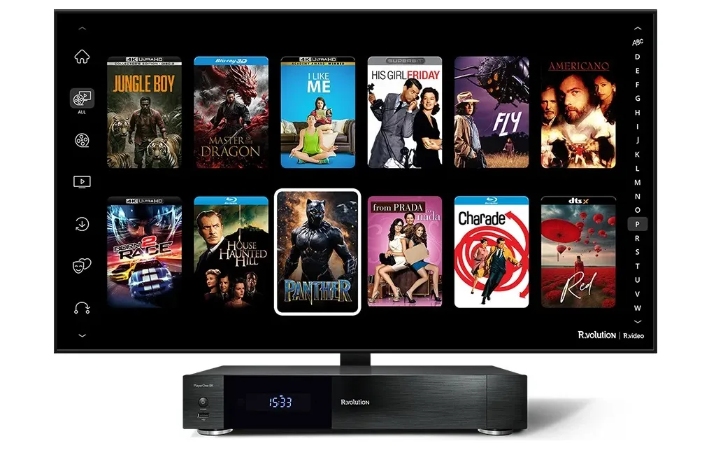 Медиаплееры R_volution PlayerOne 8K
